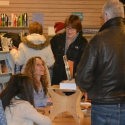 Book launch at Spirit of '76 Bookstore, March 2014